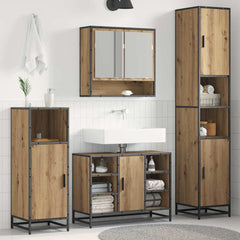 Bathroom Furniture Set 35 x 37.5 x 188.5 cm Artisan oak