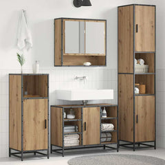 Bathroom Furniture Set 3 pcs 35 x 37.5 x 188.5 cm Artisan oak