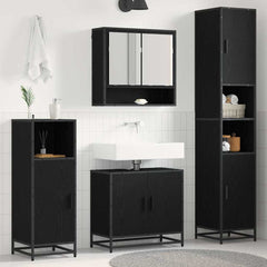 Bathroom Furniture Set 3 pcs Engineered Wood Artisan oak