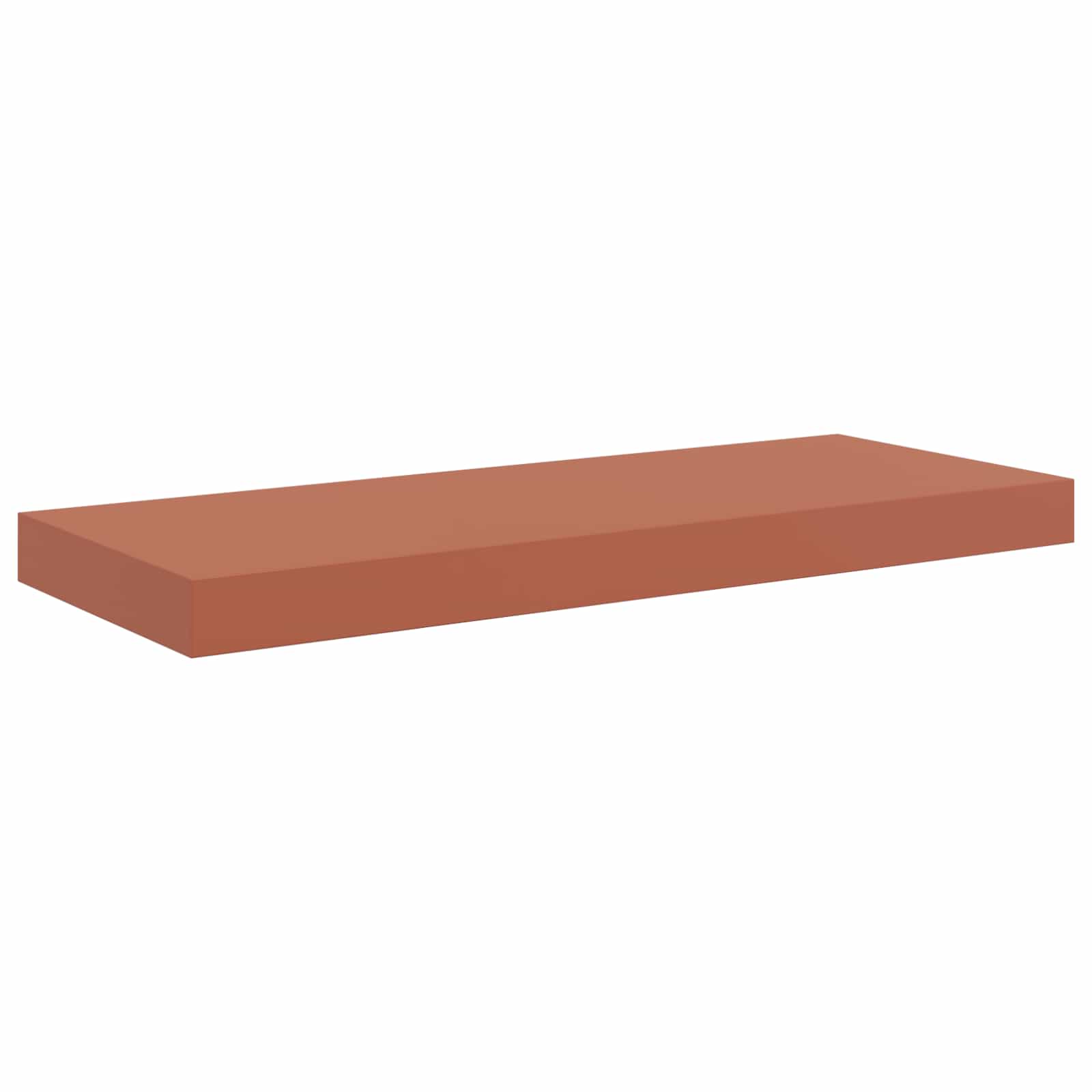 vidaXL Wall Shelf 4 pcs Red 60 x 23.5 x 3.8 cm Engineered Wood 6