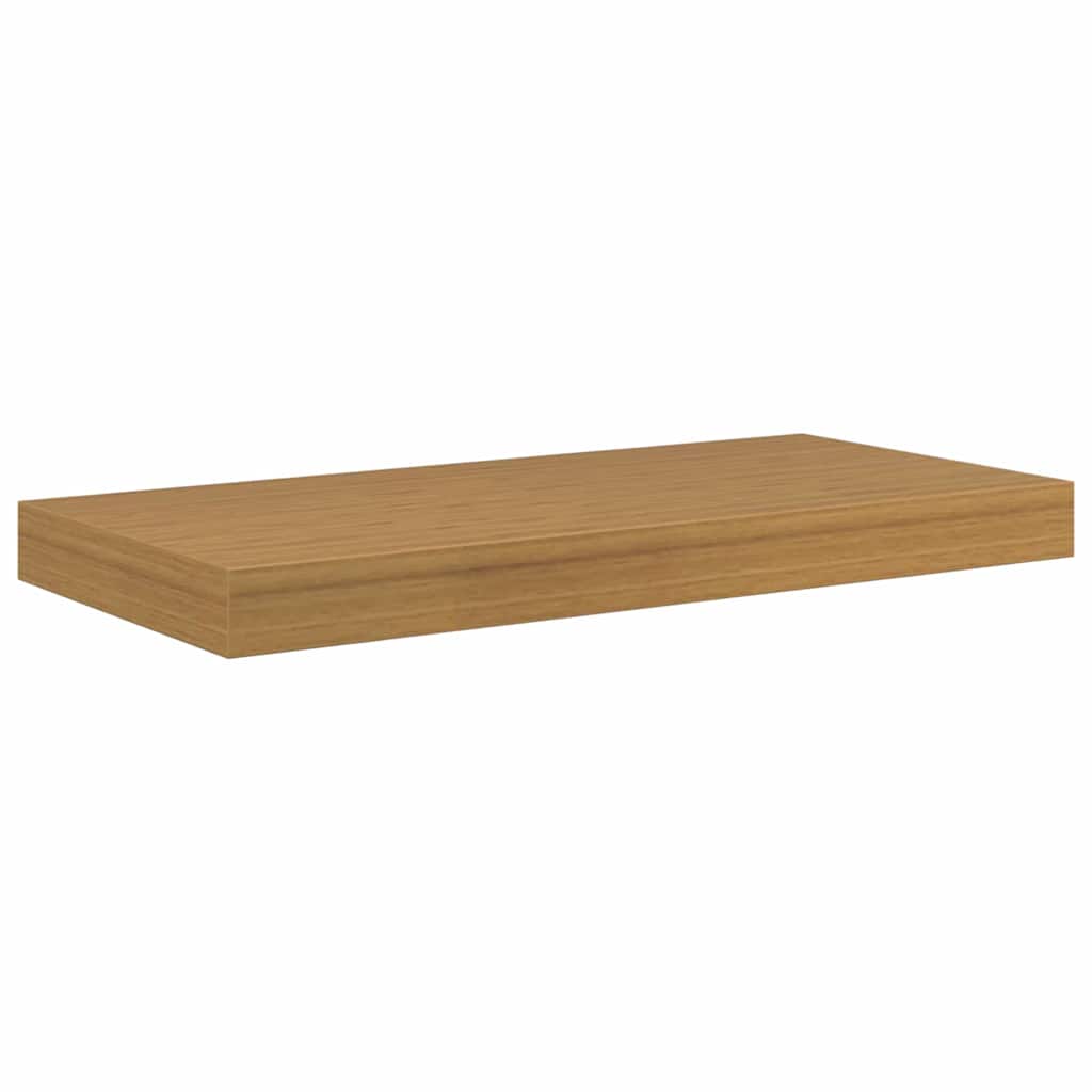 vidaXL Wall Shelf 4 pcs Beige 50 x 23.5 x 3.8 cm Engineered Wood 6