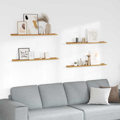 vidaXL Wall Shelves 4 pcs 100 x 9 x 3 cm