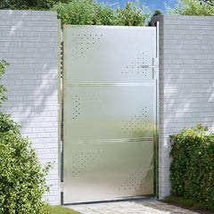 Garden Gate Stainless Steel Silver Lockable