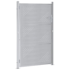 Garden Gate Stainless Steel Silver Lockable