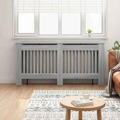 vidaXL Radiator Cover Grey Sonoma 172 x 19 x 81.5 cm Engineered Wood 1