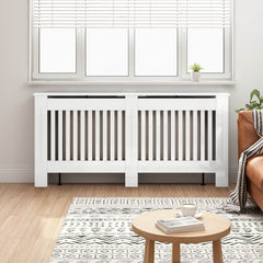 vidaXL Radiator Cover 172 x 19 x 81.5 cm Engineered Wood
