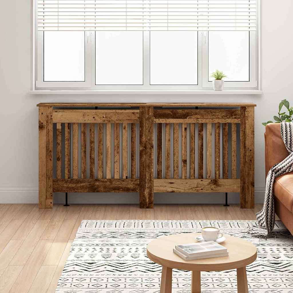 vidaXL Radiator Cover 172 x 19 x 81.5 cm Engineered Wood