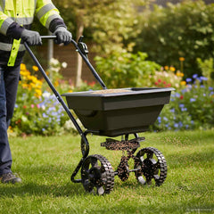 vidaXL Spreader Black 82 x 46 x 75 cm PVC and Steel 1