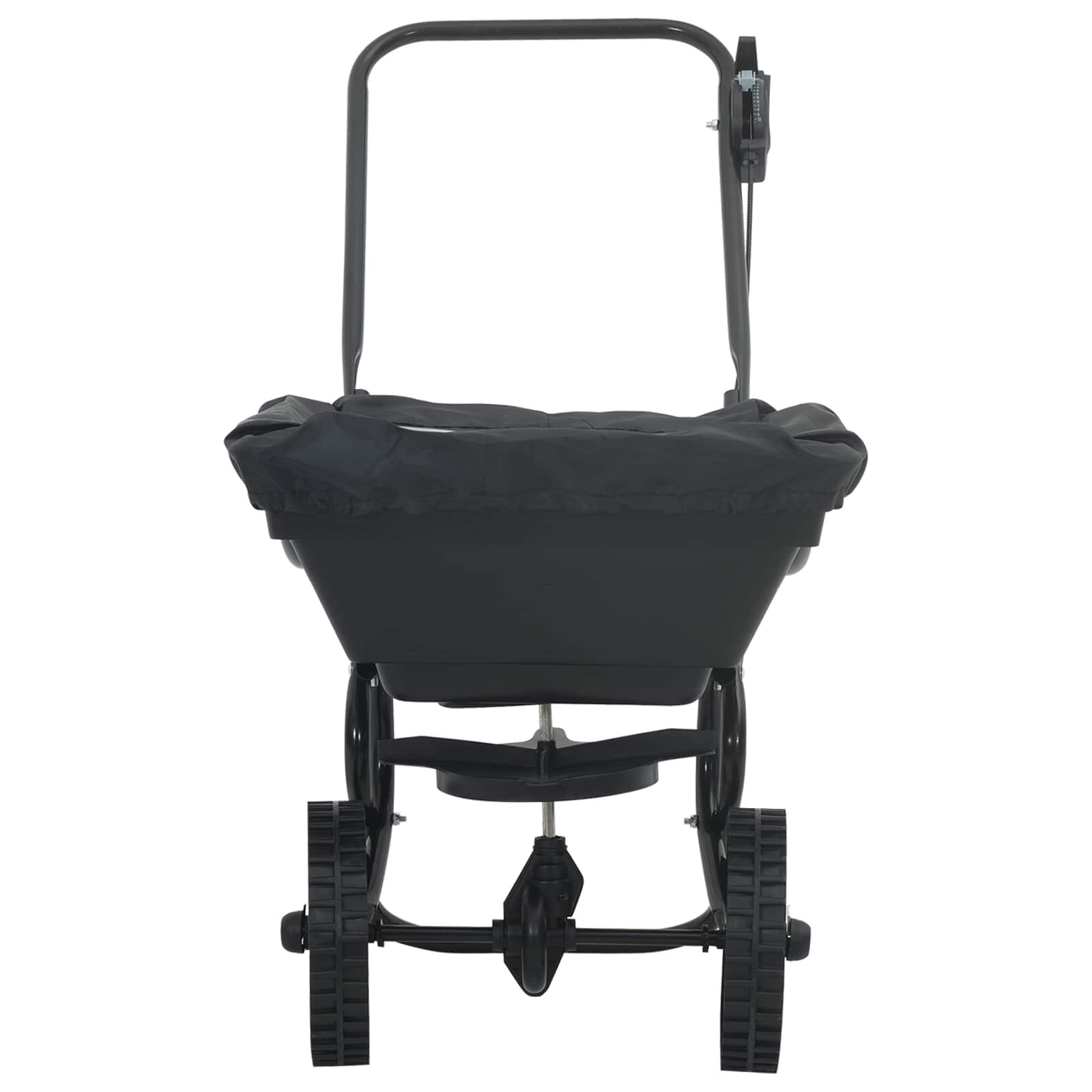 vidaXL Spreader Black 82 x 46 x 75 cm PVC and Steel 5
