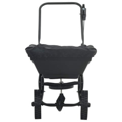 vidaXL Spreader Black 82 x 46 x 75 cm PVC and Steel 5