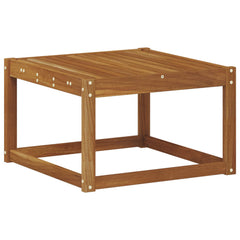 vidaXL Outdoor Table Solid Acacia Wood Natural 59 x 59 x 37 cm 2