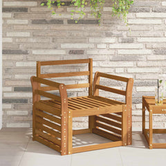 vidaXL Armrest 2 pcs Natural 58.5 x 8 x 60 cm Solid Acacia Wood 1