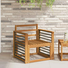 vidaXL Armrest 2 pcs Natural 60 x 6 x 61 cm Solid Acacia Wood 1