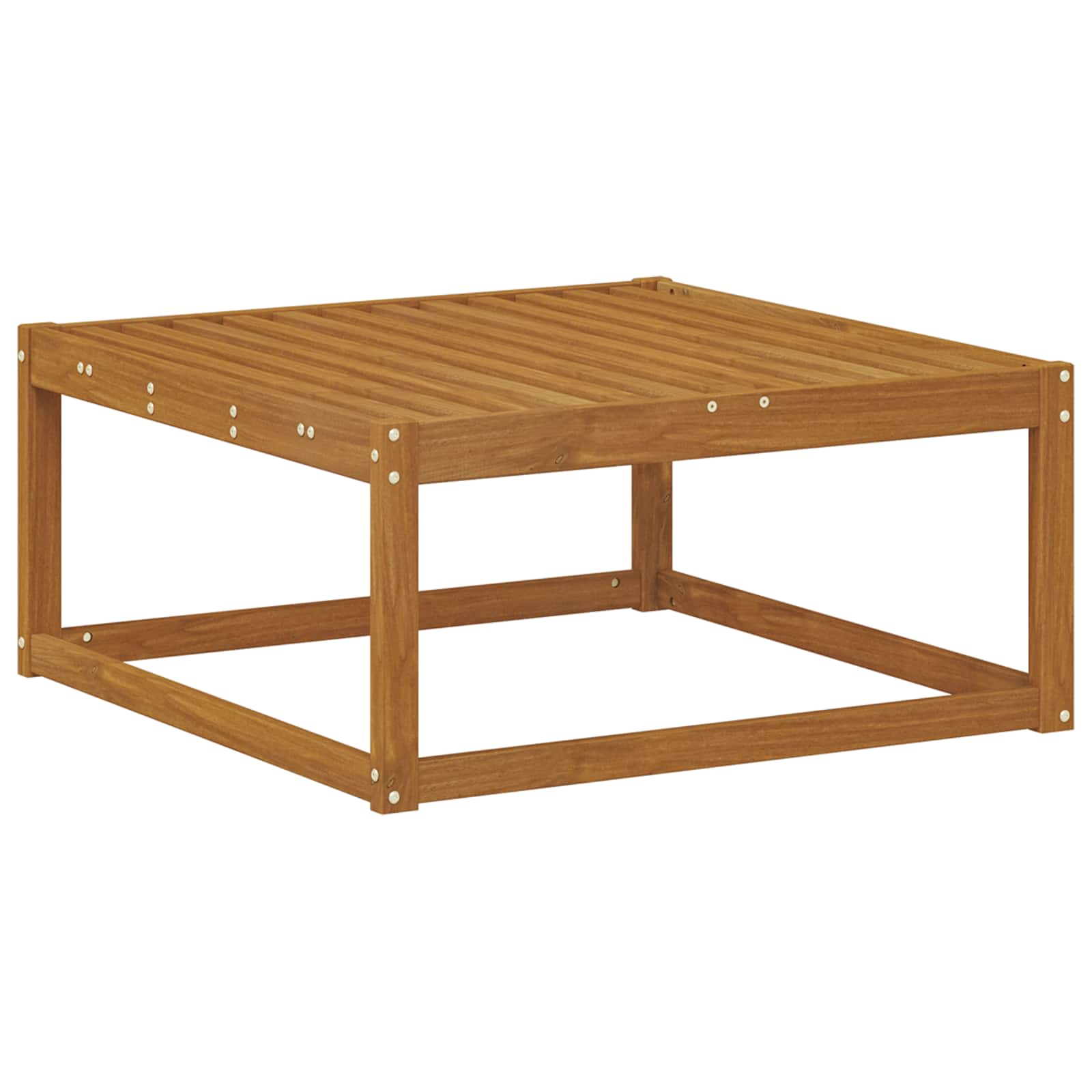 vidaXL Outdoor Footstool Natural 79 x 79 x 37 cm 2