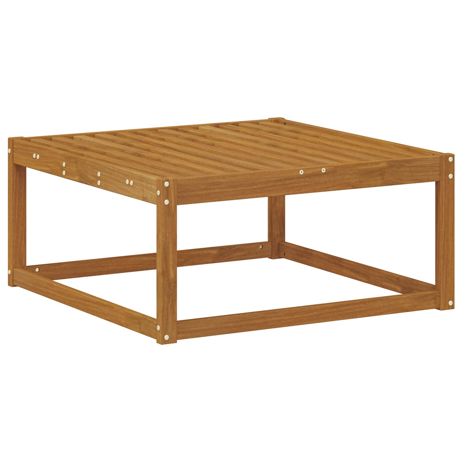 vidaXL Outdoor Footstool Natural 79 x 79 x 37 cm 5