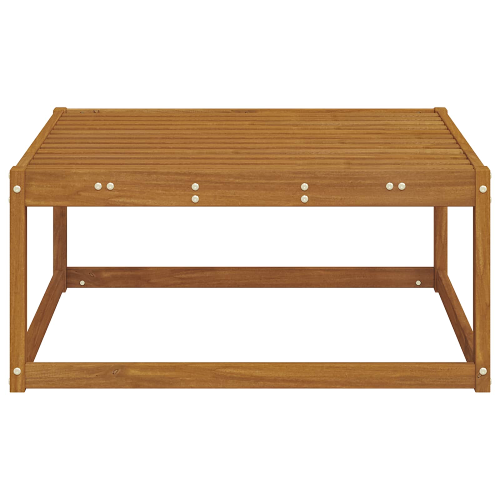 vidaXL Outdoor Footstool Natural 79 x 79 x 37 cm 4