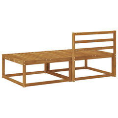 vidaXL Sectional Sofa Units 2 Piece Natural 5