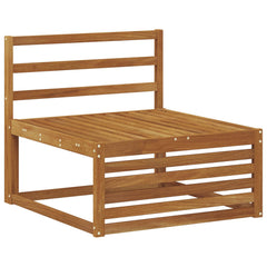 vidaXL Outdoor Middle Sofa Solid Acacia Wood Natural 79 x 83 x 73 cm 2