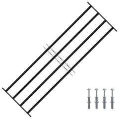 vidaXL Window Security Grille 175 x 60 cm Galvanized Steel 1