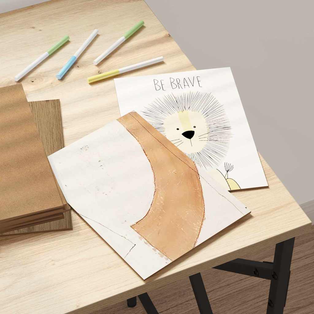 vidaXL Decor Panels 50 pcs Artisan Oak 21 x 30 x 0.27 cm 5