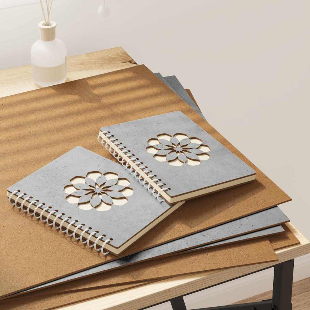 vidaXL Decor Panels 12 pcs Concrete Grey 40 x 60 x 0.27 cm 1
