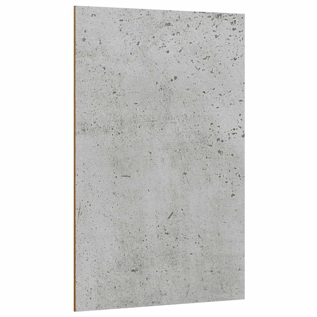 vidaXL Decor Panels 12 pcs Concrete Grey 40 x 60 x 0.27 cm 2