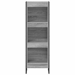 vidaXL Book Cabinet 40 x 30 x 121 cm Engineered Wood Grey Sonoma 5