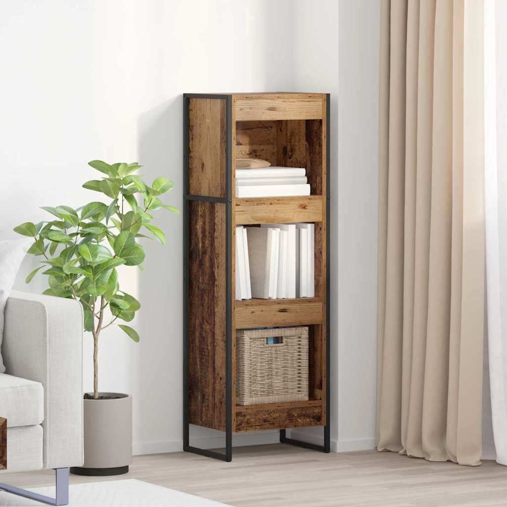 vidaXL Book Cabinet 40 x 30 x 121 cm Engineered Wood