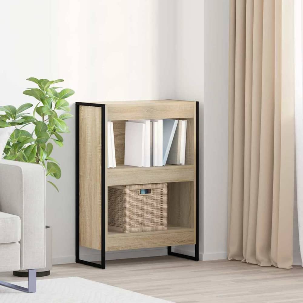 Book Cabinet 60 x 30 x 86.5 cm Engineered Wood Sonoma oak
