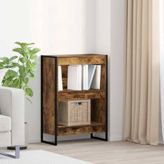 Book Cabinet 60 x 30 x 86.5 cm Engineered Wood Smoked oak