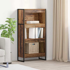 Book Cabinet 60 x 30 x 121 cm Engineered Wood Old wood