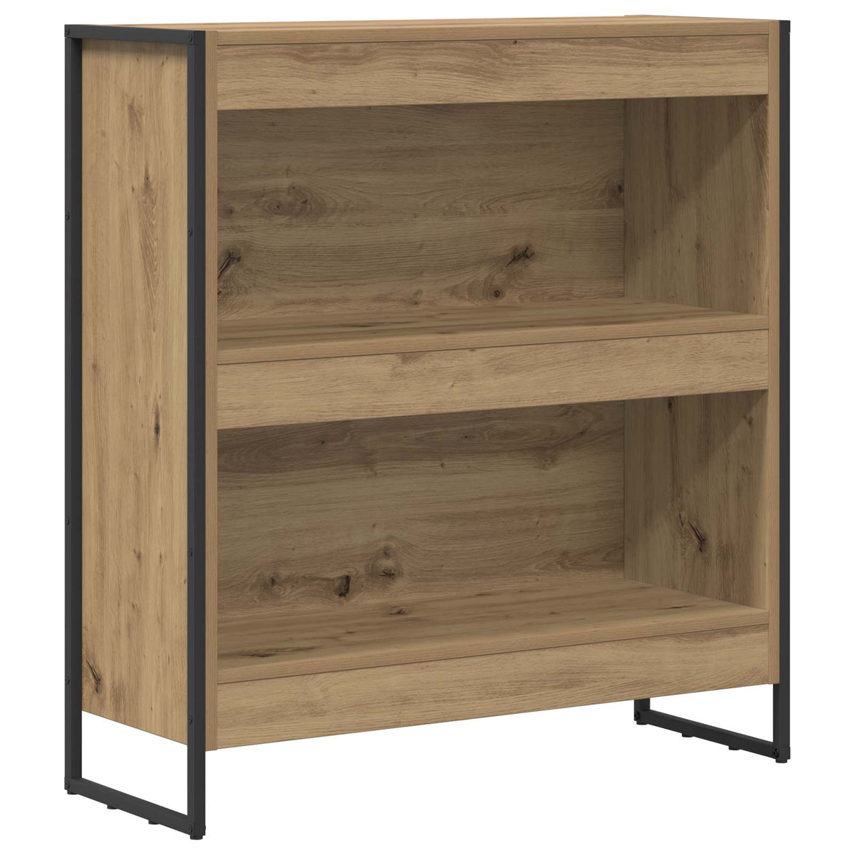 Book Cabinet 80 x 30 x 86.5 cm Engineered Wood Width 80 cm Height 86.5 cm Artisan oak