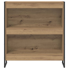 vidaXL Book Cabinet 80 x 30 x 86.5 cm Engineered Wood Artisian Oak 5