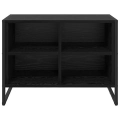 vidaXL Shoe Cabinet 60 x 35 x 44 cm Engineered Wood Black Oak 5