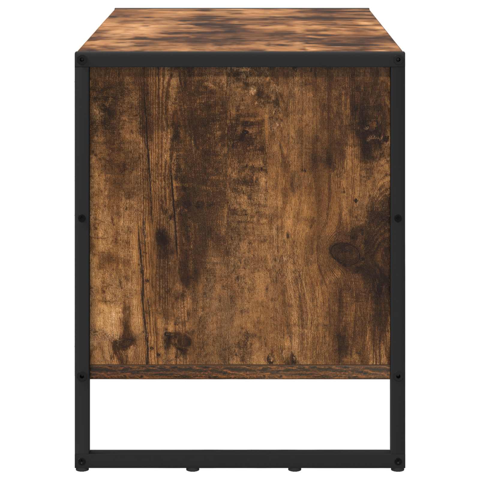 vidaXL Shoe Cabinet 60 x 35 x 44 cm Engineered Wood Smoke Oak 6