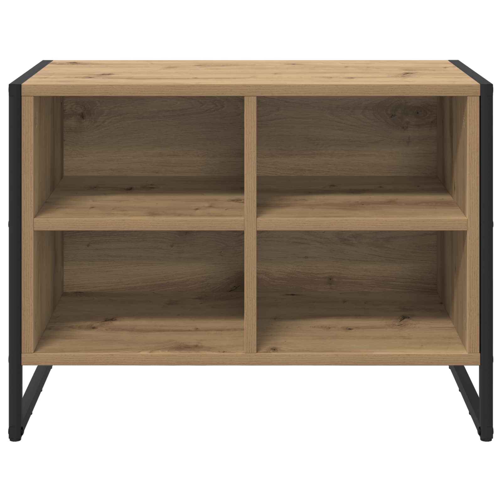 vidaXL Shoe Cabinet 60 x 35 x 44 cm Engineered Wood Artisian Oak 5