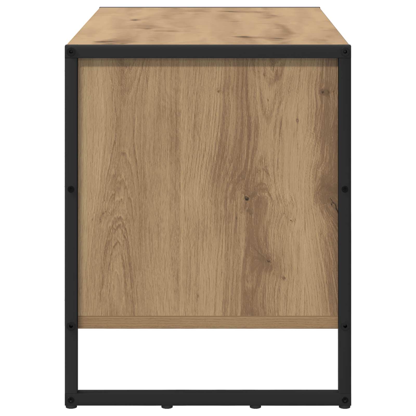 vidaXL Shoe Cabinet 60 x 35 x 44 cm Engineered Wood Artisian Oak 6