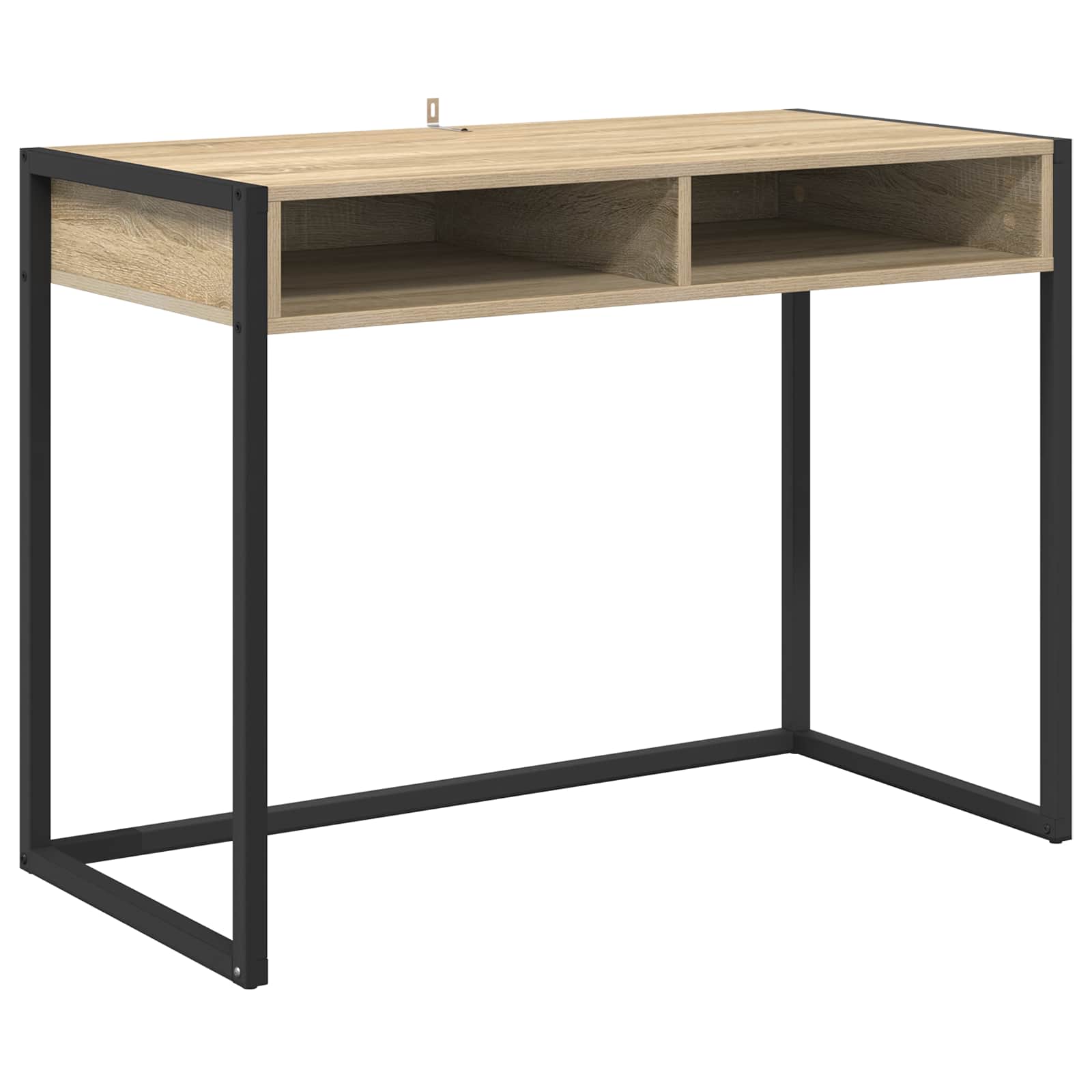 vidaXL Desk Sonoma Engineered Wood 100 x 50 x 75 cm 2