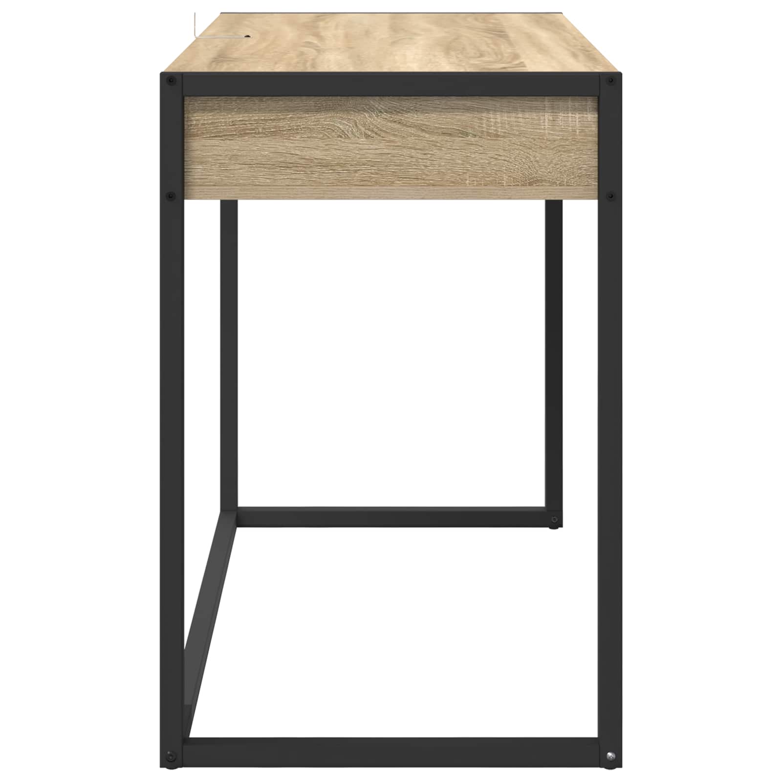 vidaXL Desk Sonoma Engineered Wood 100 x 50 x 75 cm 6
