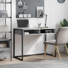 Desk Engineered Wood 100 x 50 x 75 cm Grey sonoma