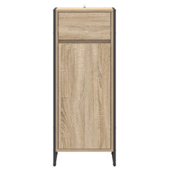 vidaXL Bathroom Cabinet Sonoma 40 x 30 x 100 cm Engineered Wood 5