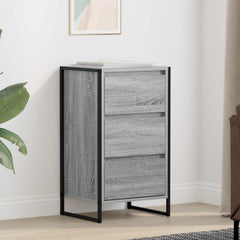 Sideboard 43 x 36 x 75.5 cm Engineered Wood Grey sonoma