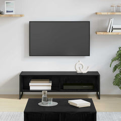 TV Cabinet 100 x 36 x 30.5 cm Engineered Wood Black oak