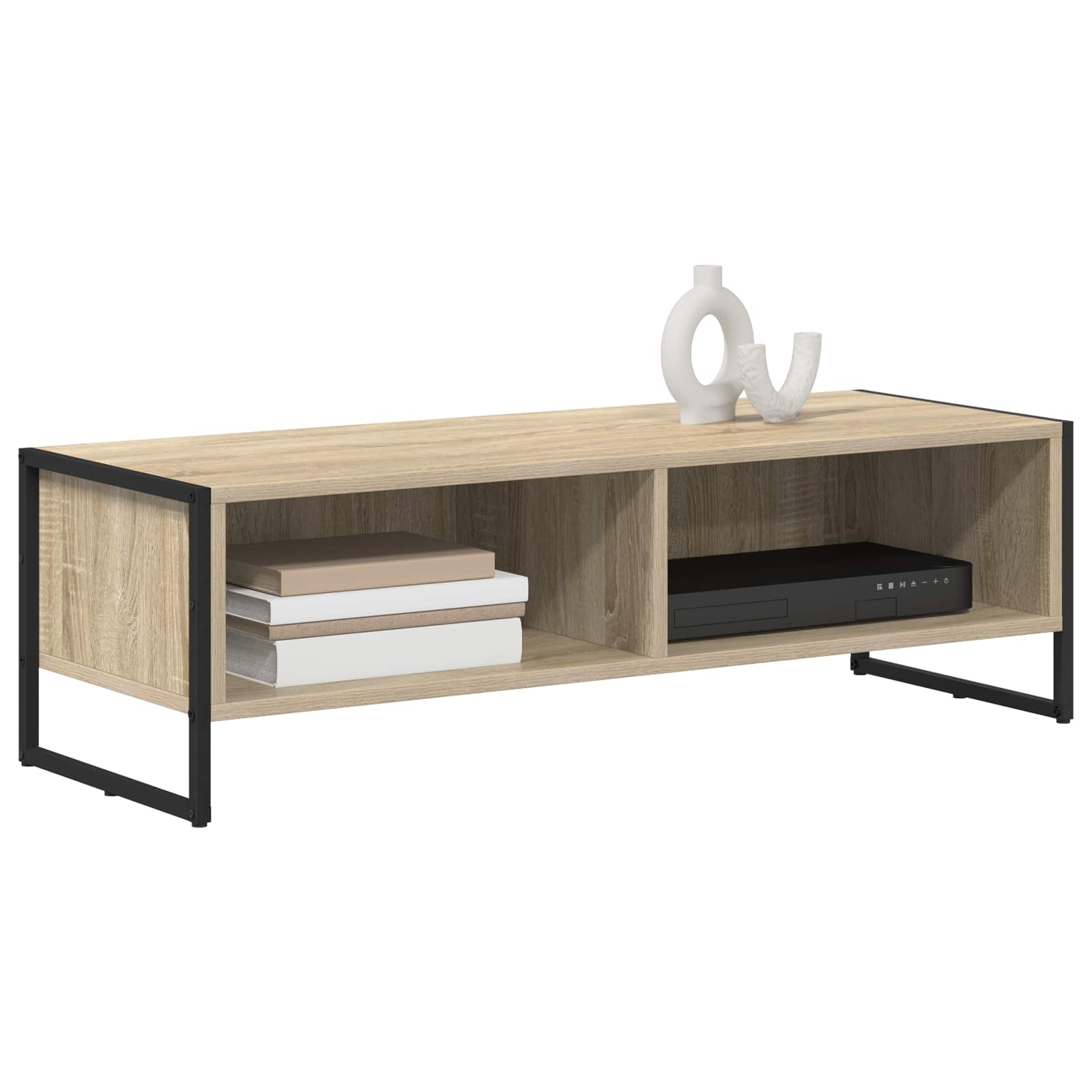vidaXL TV Cabinet 100 x 36.5 x 30.5 cm Sonoma Engineered Wood 3