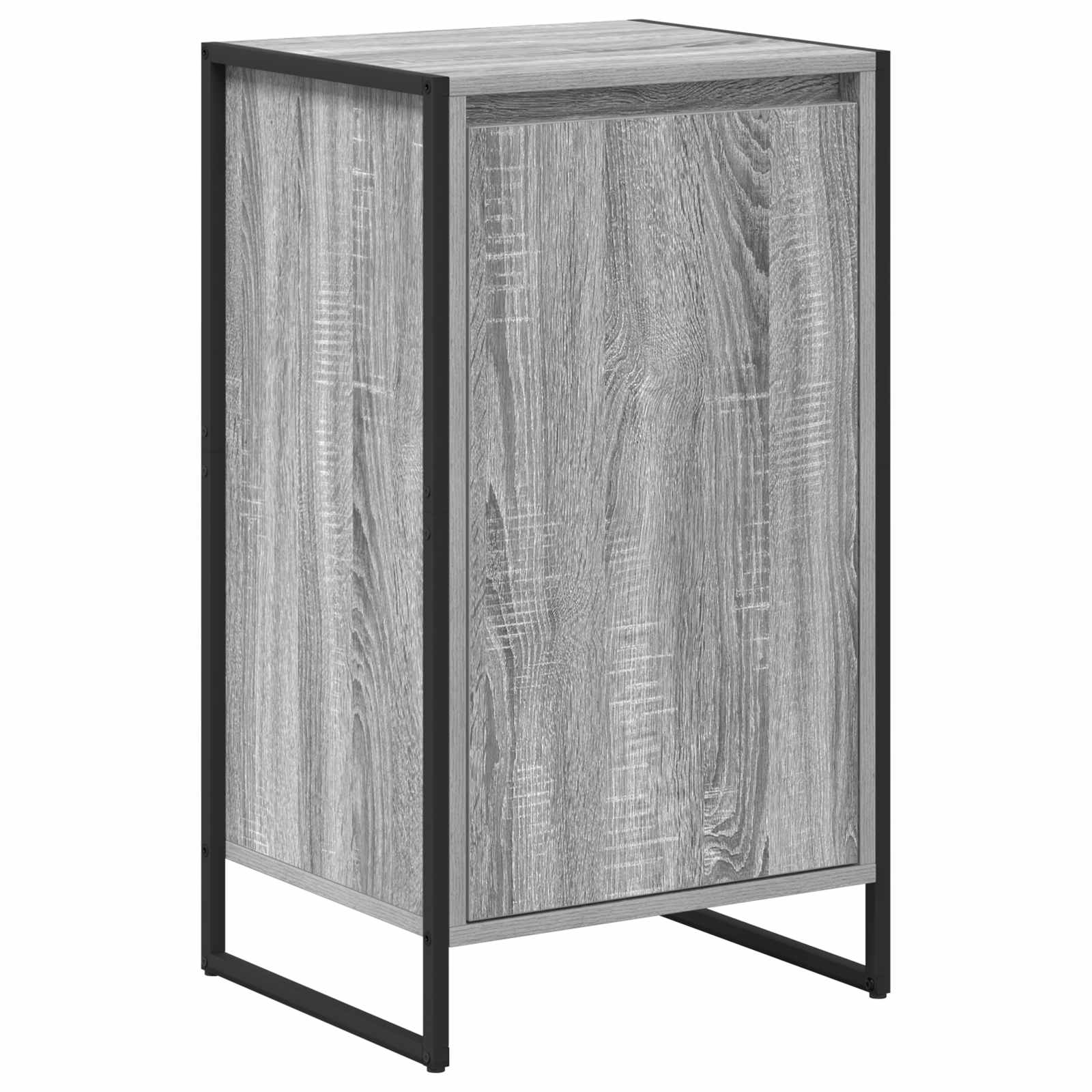 vidaXL Sideboard Grey Sonoma 43 x 36 x 75.5 cm Engineered Wood 2