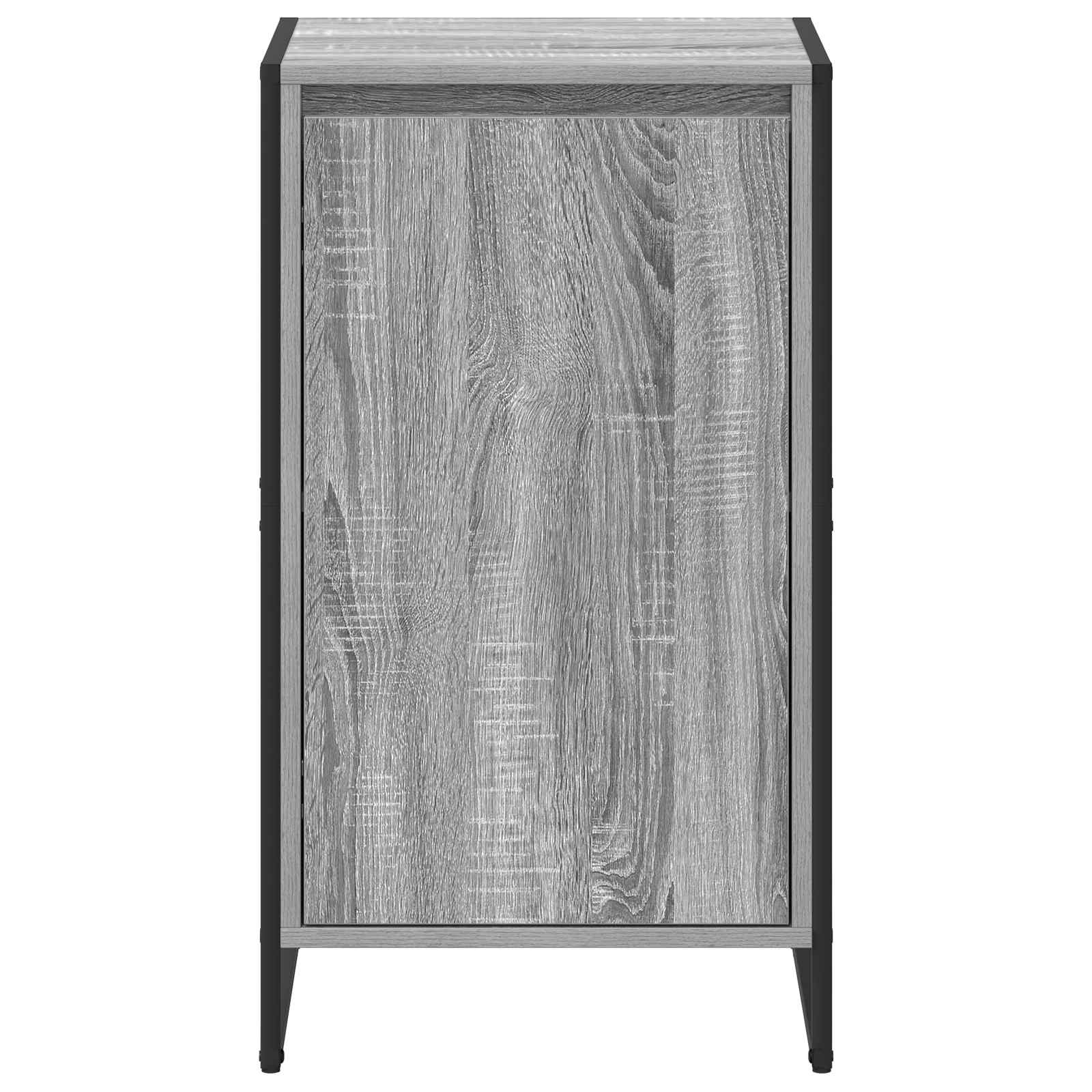 vidaXL Sideboard Grey Sonoma 43 x 36 x 75.5 cm Engineered Wood 6