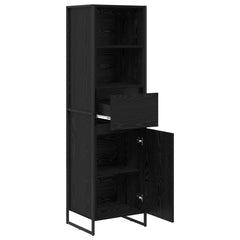 Book Cabinet 43 x 36 x 150.5 cm Engineered Wood Black oak