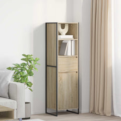 Book Cabinet 43 x 36 x 150.5 cm Engineered Wood Sonoma oak