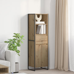 Book Cabinet 43 x 36 x 150.5 cm Engineered Wood Artisan oak