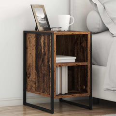 vidaXL Bedside Table Old Wood 39.5 x 30 x 50 cm Engineered Wood 1